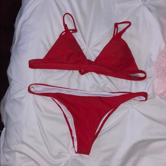 Zaful Other - NWOT red bikini set